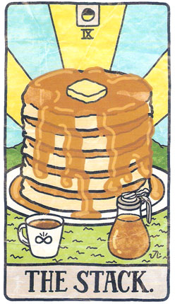 Food Fortunes. A Deck of Dinner Divination